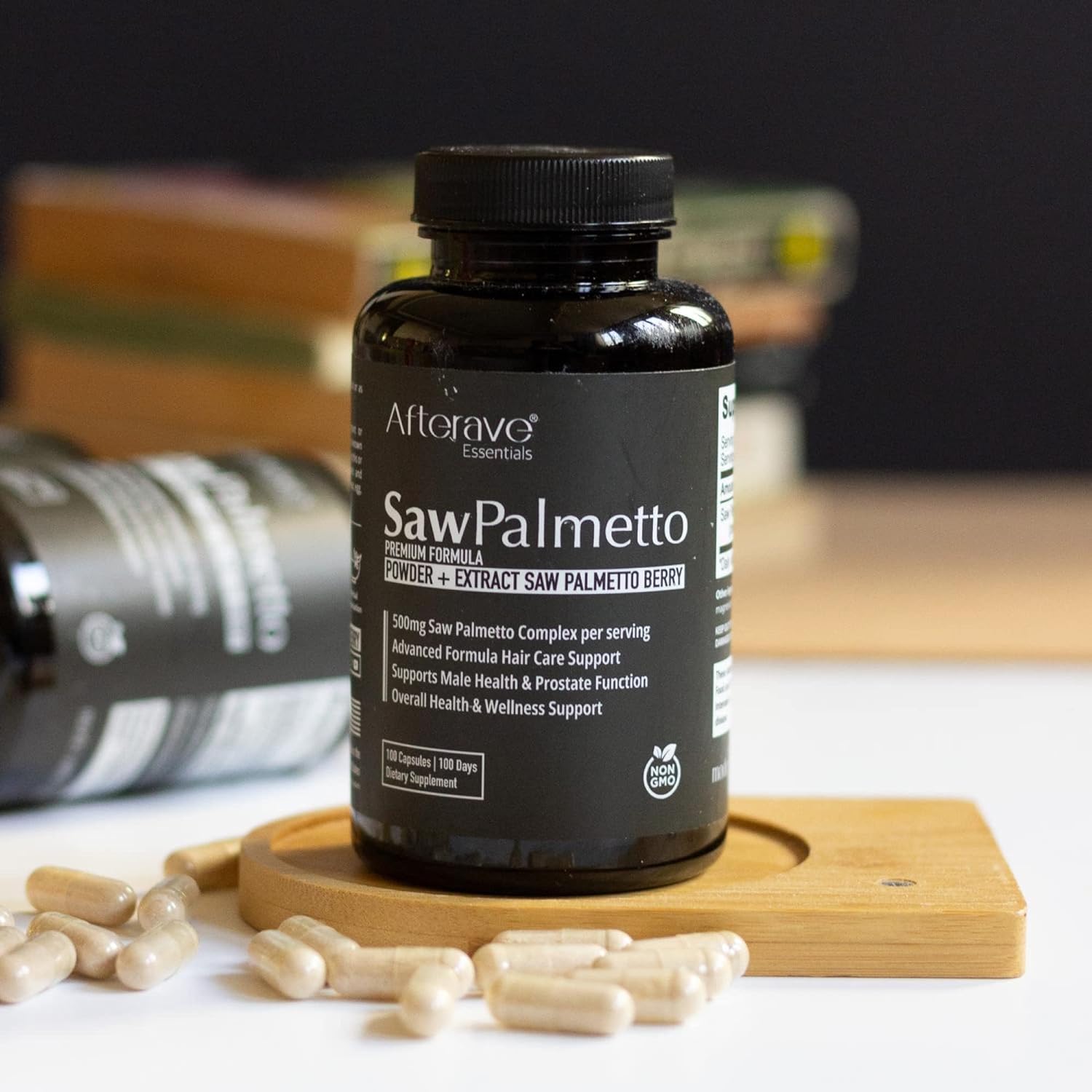 مکمل سائوپالمتو افتر ایو (Afterave Essential Saw Palmetto Supplement)